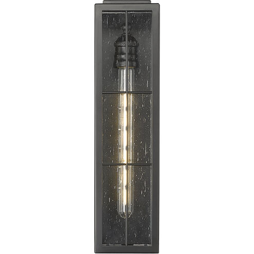 Jaxson 1 Light 17.75 inch Powder Coated Black Outdoor Wall Sconce